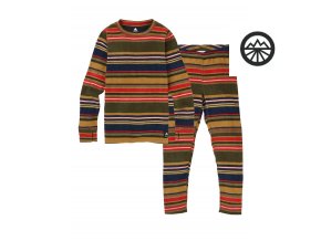 Funkční prádlo KIDS FLC SET GRATZ STRIPE 2020 S 6-7 let