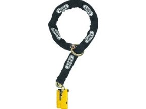 Zámek ABUS 8077/12KS120 black loop GRANIT Detecto XPlus