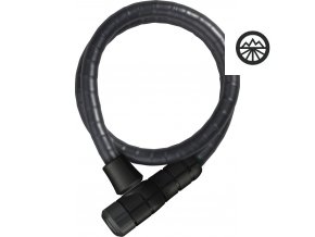 Zámek ABUS 6615K/85/15 black Microflex