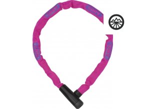 Zámek ABUS 5805K/75 pink Steel-O-Chain