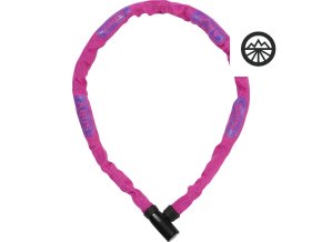 Zámek ABUS 4804K/75 pink Steel-O-Chain