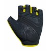 Cyklistické rukavice Chiba pro dospělé Pure Race žluté