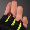 Cyklistické rukavice Chiba pro dospělé BioXCell Super Fly černé/neonově žluté
