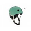 SET Highwaykick 3 LED lesní zelená+helma+batoh