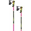 Juniorské lyžařské hole LEKI WCR Lite SL 3D neonpink-black-neon