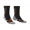 Pánské ponožky Bridgedale Ski Nordic Race Merino performance black/stone L