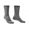Unisex ponožky Bridgedale Liner Base Thermal 2páry boot grey
