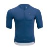 Pánský celopropínací cyklistický dres Ansino modrý