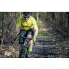 Pánský celopropínací cyklistický dres Ansino žlutý
