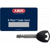 Zámek ABUS 6500K/120 BK SH BORDO GRANIT Xplus