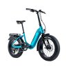Skládací elektrokolo LEADER FOX 20" CODY FOLDING BIKE BLUE LIGHT REAR MOTOR