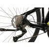 Horské elektrokolo LEADER FOX SWAN GENT 29" BLACK SHINY - yellow sticker MODEST 2025