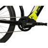 Horské elektrokolo LEADER FOX SWAN GENT 29" BLACK SHINY - yellow sticker MODEST 2025