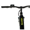 Horské elektrokolo LEADER FOX SWAN GENT 29" BLACK SHINY - yellow sticker MODEST 2025