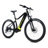 Horské elektrokolo LEADER FOX SWAN GENT 29" BLACK SHINY - yellow sticker MODEST 2025