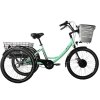 Elektrotříkolka LEADER FOX 24" CARGO - TRICYCLE BORMIO GREEN LIGHT