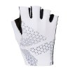 Unisex cyklistické rukavice Silvini UA1633 Sarca white-black