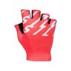 Unisex cyklistické rukavice Silvini UA1633 Sarca ruby-white