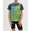 Dětský dres Silvini CD2283 Denni neon-blue