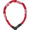 Zámek ABUS 5805C/75 red Steel-O-Chain