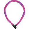 Zámek ABUS 4804K/75 pink Steel-O-Chain