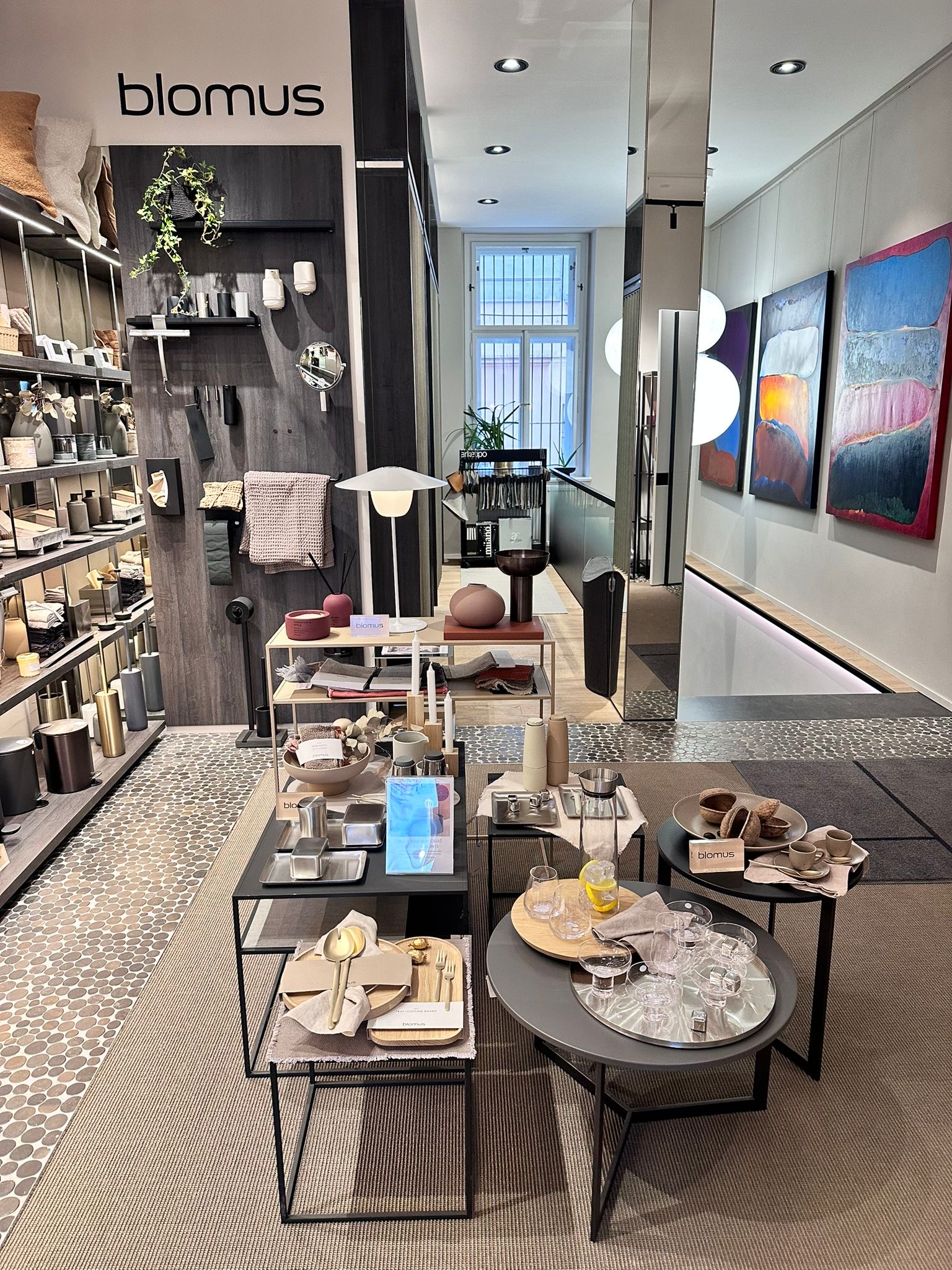 Showroom Blomus v Praze