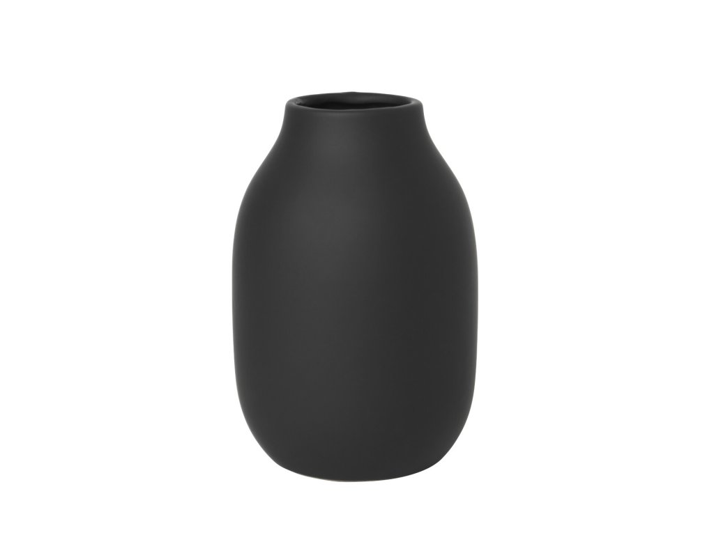 1751 1 colora vaza cerna 15 cm