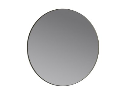 3095 2 rim nastenne zrcadlo 80 cm ocelove seda