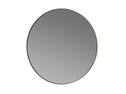 3122 1 rim nastenne zrcadlo 50 cm ocelove seda