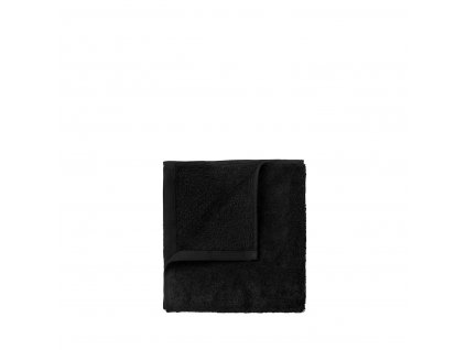 3203 1 riva sada 4 malych rucniku na ruce 30 x 30 cm cerna