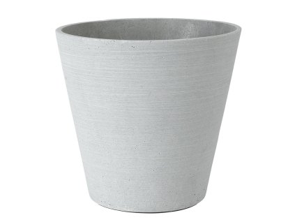 812 coluna svetle sedy kvetinac 24 cm