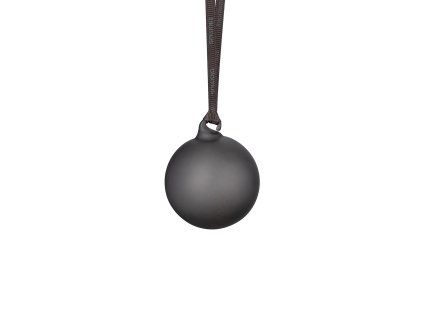 JUHLA set 4 vánočních ozdob černé M