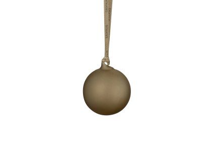 JUHLA set 4 vánočních ozdob hnědé M