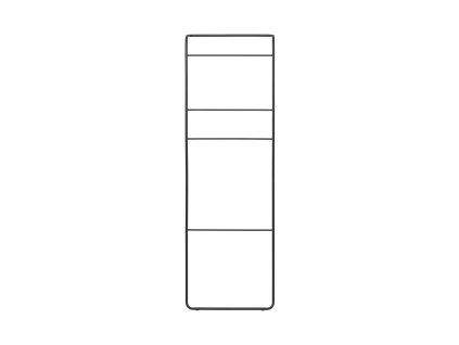 2597 1 modo zebrik na rucniky cerny