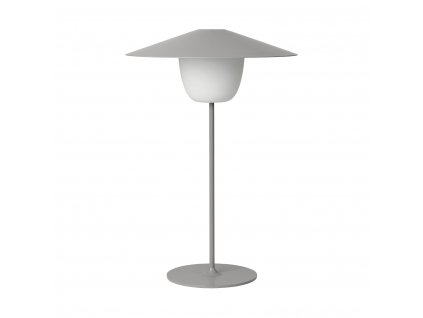 Mobilná LED lampa ANI LAMP stredná sivá