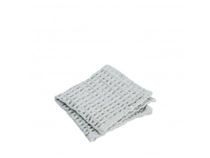 4211 1 caro sada 2 malych rucniku na ruce 30 x 30 cm svetle seda