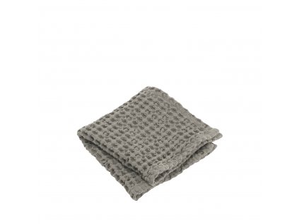 4208 1 caro sada 2 malych rucniku na ruce 30 x 30 cm seda