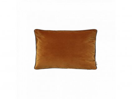 VELVET obliečka na vankúš 30 x 50 cm tehlová