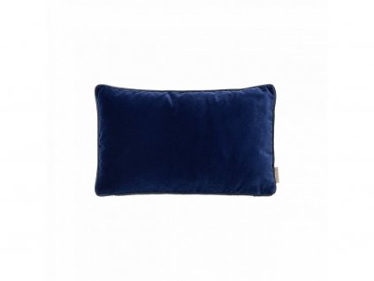 VELVET obliečka na vankúš 30 x 50 cm modrá