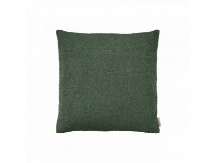 BOUCLE obliečka na vankúš 50 x 50 cm tmavo zelená