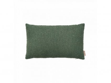 BOUCLE obliečka na vankúš 30 x 50 cm tmavo zelená