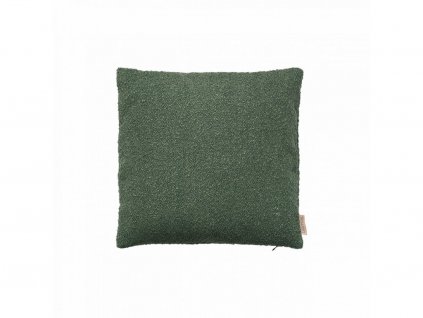 BOUCLE obliečka na vankúš 40 x 40 cm tmavo zelená