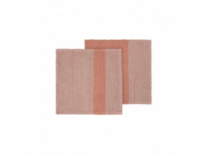 GANO Sada 2 utierok 25 x 25 cm sivo-béžová/vínová
