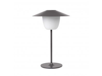 Mobilná LED lampa ANI LAMP nízka hrejivo šedá