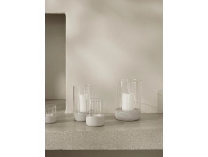 10010 calma set 2 svicnu polyresin kremova xs