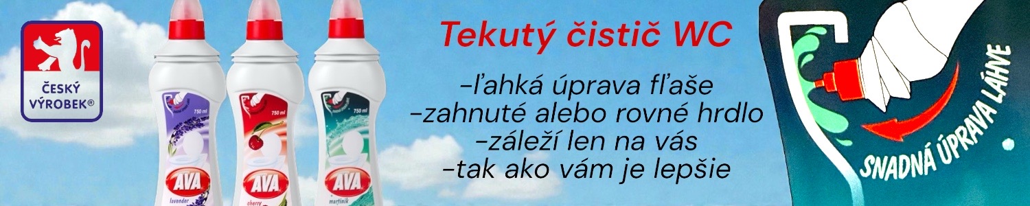 AVA tekutý čistič WC