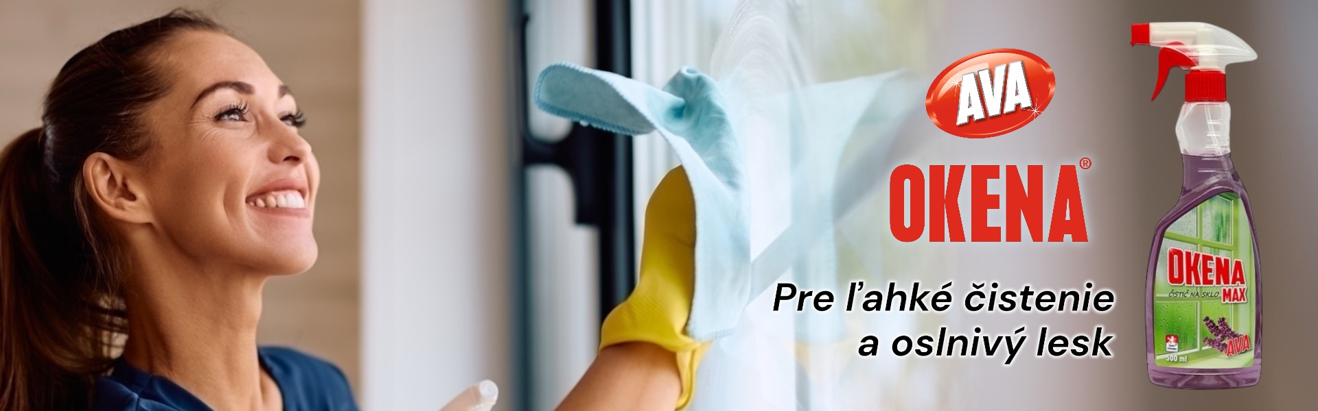 OKENA pre ľahšie čistenie a žiarivý lesk