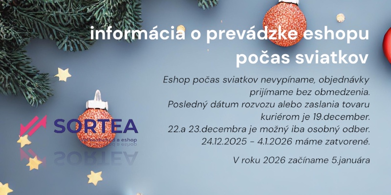 Prevádzková doba eshopu