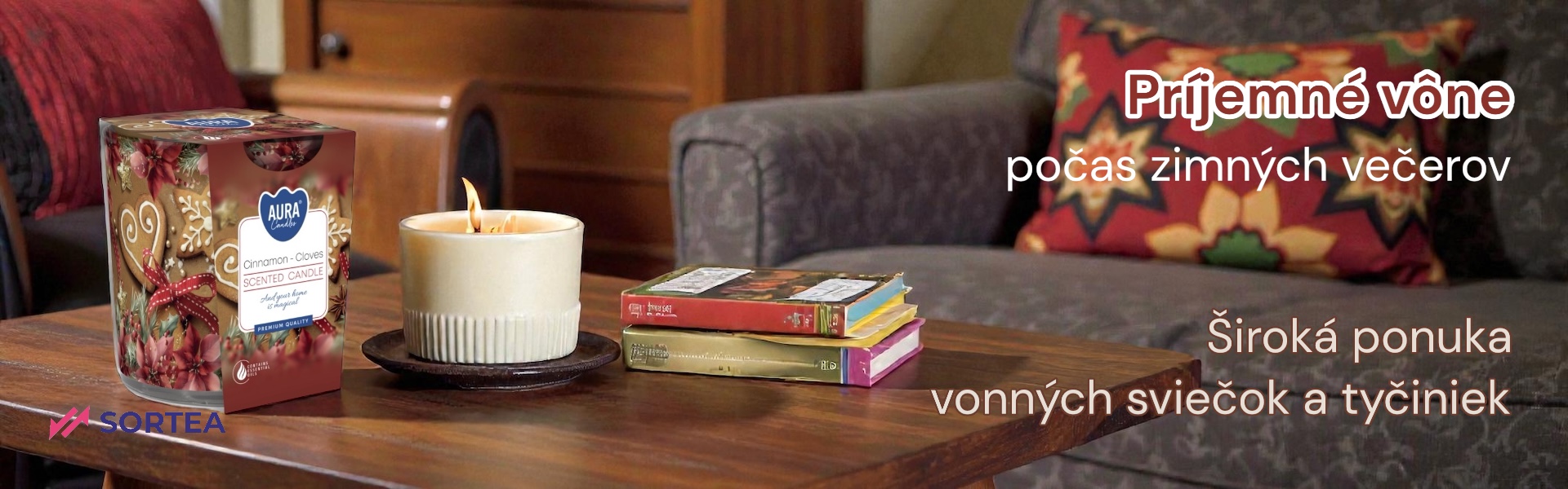 Vonné sviečky a tyčinky