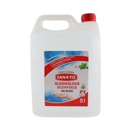 SANITIZ Dezinfekcia alkoholová na ruky 5L